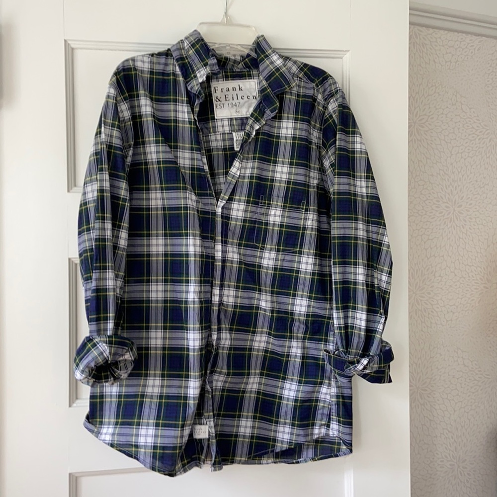 Women’s plaid blouse